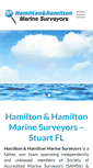 Mobile Screenshot of hamiltonmarineservices.com